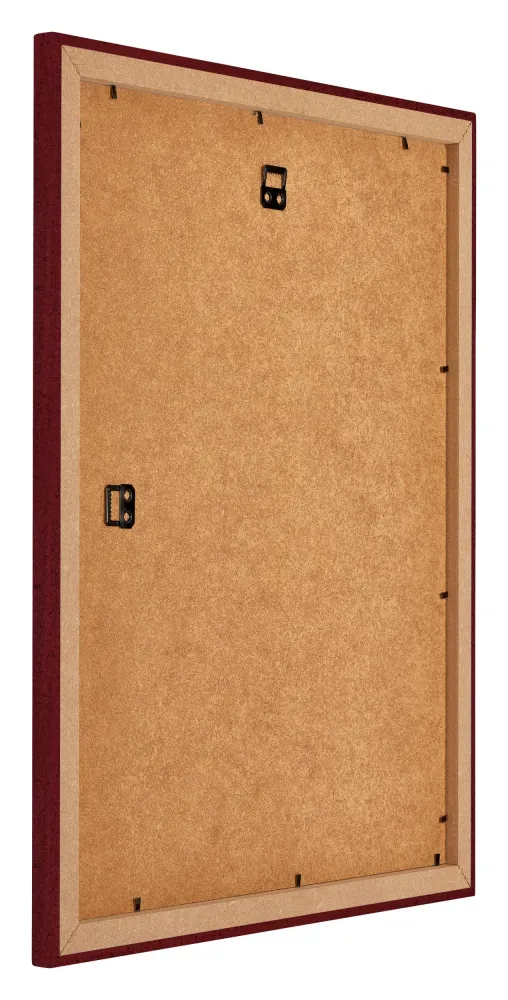 Bilderrahmen 60x70 cm - Weinrot Gewischt - MDF - Mura