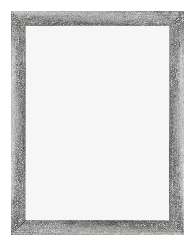Bilderrahmen 60x80 cm - Grau Gewischt - MDF - Mura