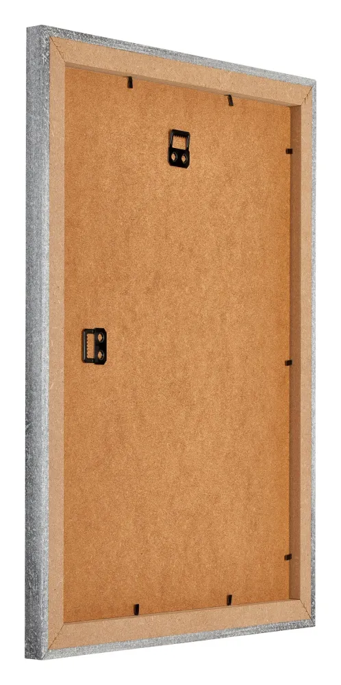 Bilderrahmen 60x80 cm - Grau Gewischt - MDF - Mura
