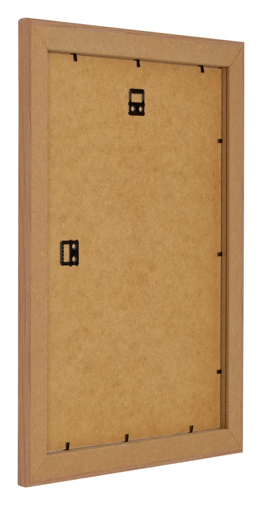 Bilderrahmen 60x80 cm - Nussbaum Hell - MDF - Como