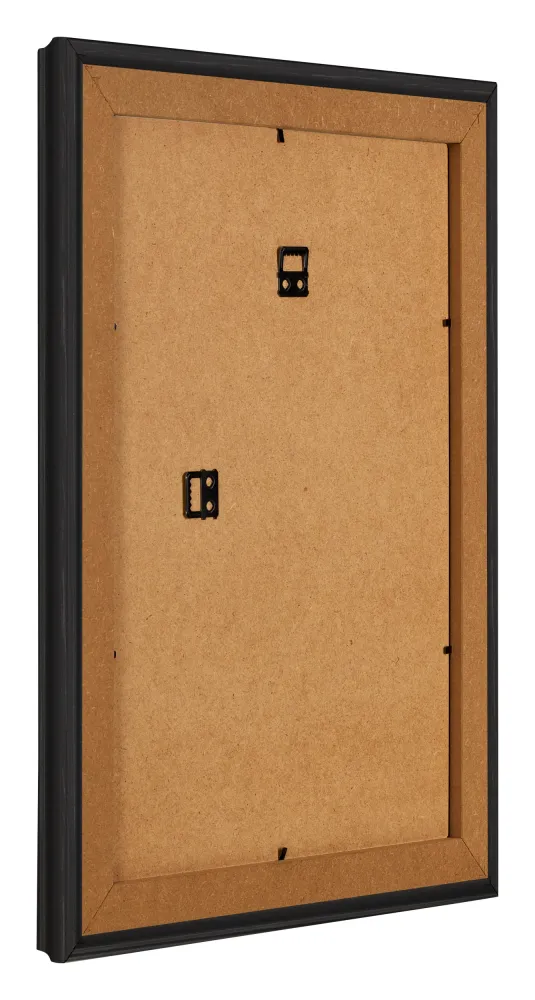 Bilderrahmen 60x80 cm - Schwarz Gemasert - MDF - Lazio