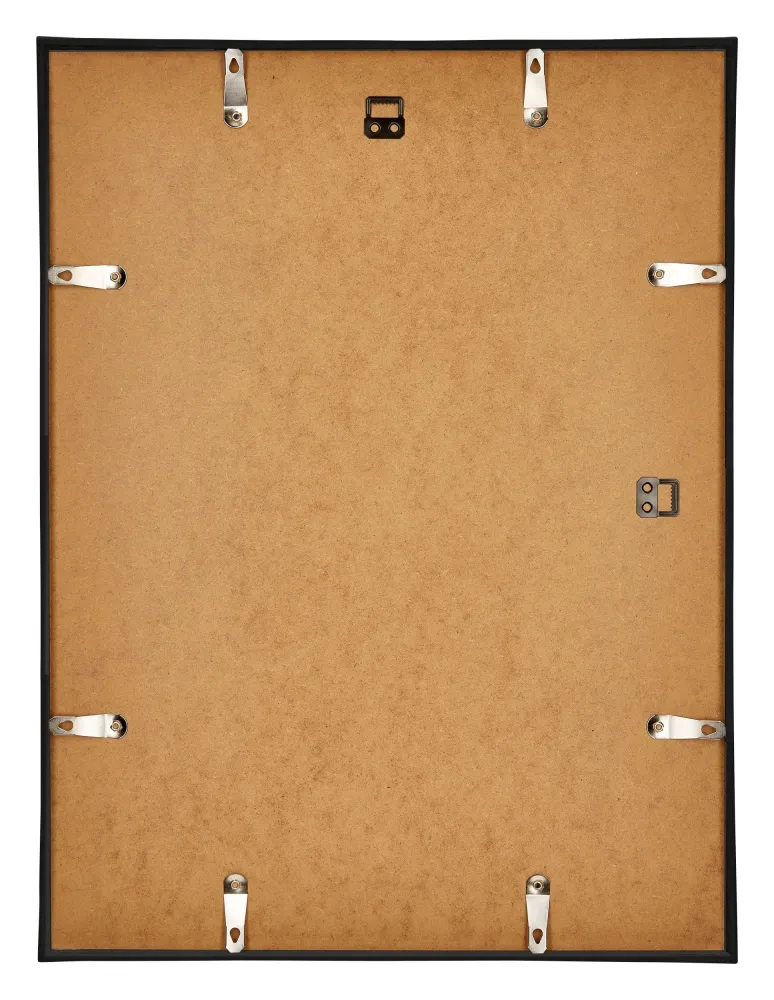 Bilderrahmen 60x80 cm - Schwarz Matt - Kunststoff - Annecy