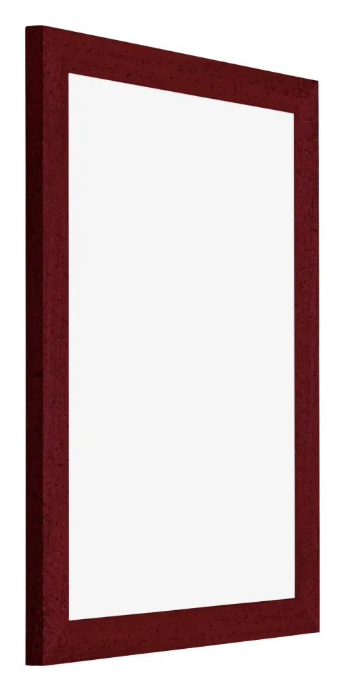 Bilderrahmen 60x80 cm - Weinrot Gewischt - MDF - Mura