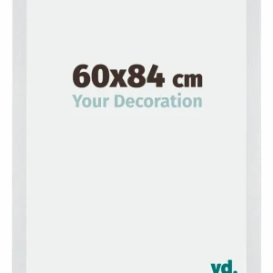 Bilderrahmen 60x84 cm - Aluminium - Gebürstet - MDF - Mura