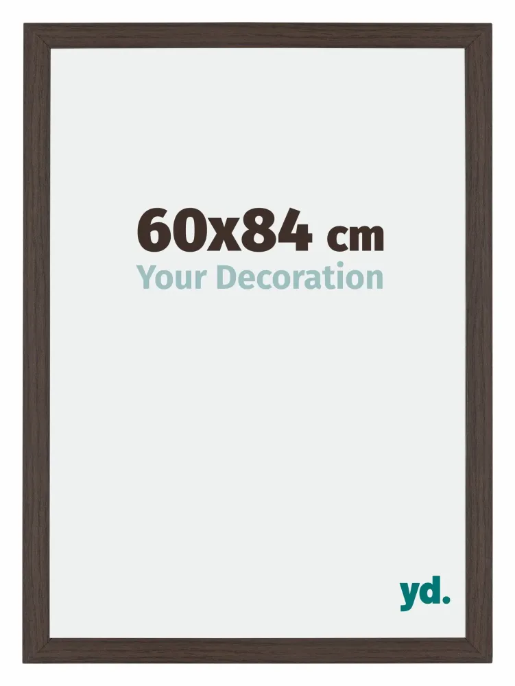 Bilderrahmen 60x84 cm - Eiche Dunkel - MDF - Mura