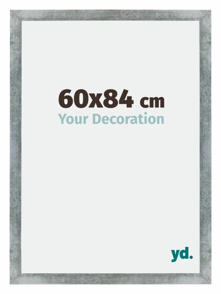Bilderrahmen 60x84 cm - Eisen Gewischt - MDF - Mura