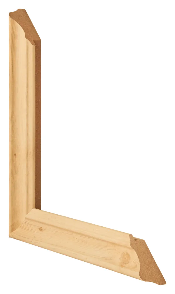 Bilderrahmen 60x84 cm - Kiefer Gemasert - MDF - Lazio