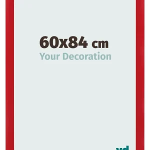 Bilderrahmen 60x84 cm - Rot - MDF - Pisa