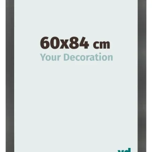 Bilderrahmen 60x84 cm - Schwarz Matt - MDF - Pisa