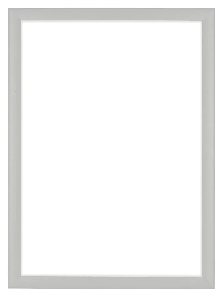 Bilderrahmen 60x84 cm - Weiß Gemasert - MDF - Como