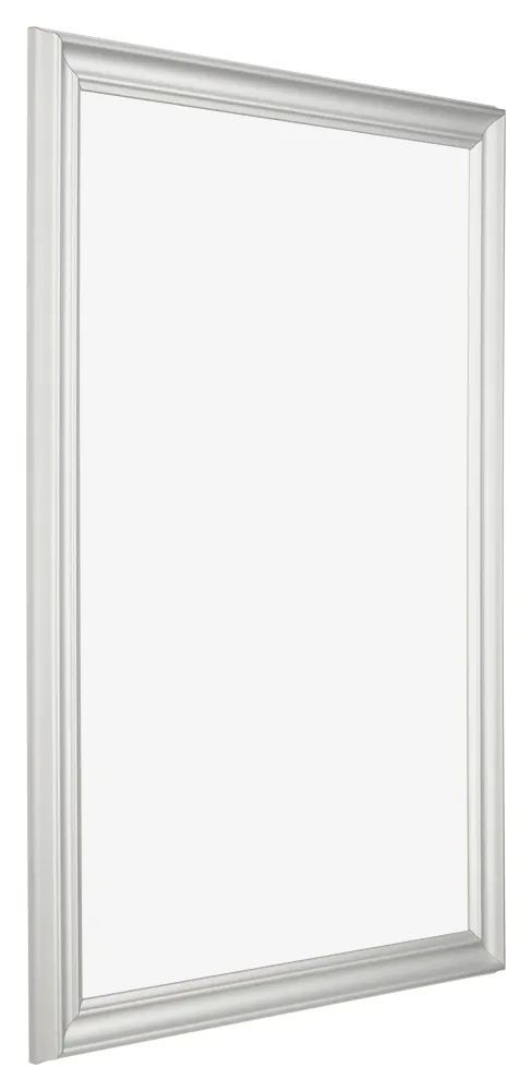 Bilderrahmen 60x84 cm - Weiß Gemasert - MDF - Lazio