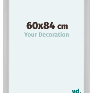 Bilderrahmen 60x84 cm - Weiß Matt - MDF - Como