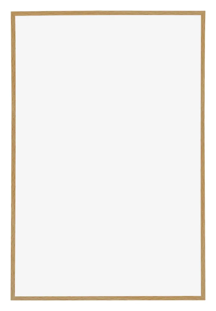 Bilderrahmen 60x85 cm - Buche Hell - Kunststoff - Evry