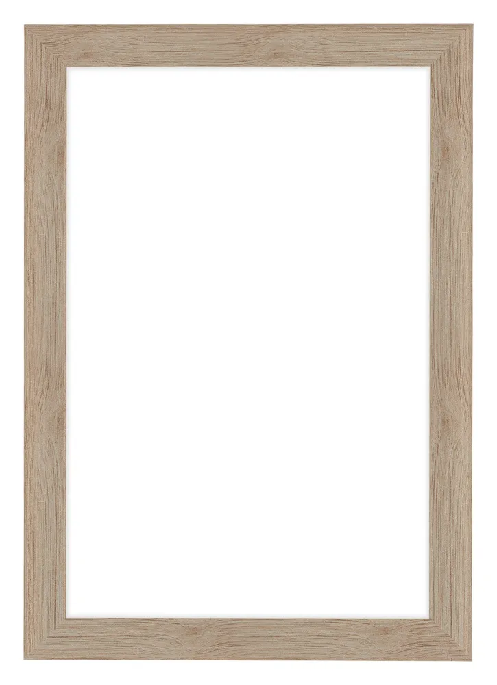 Bilderrahmen 60x85 cm - Eiche Hell - MDF - Como