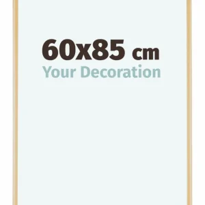 Bilderrahmen 60x85 cm - Gold Vintage - Aluminium - Kent