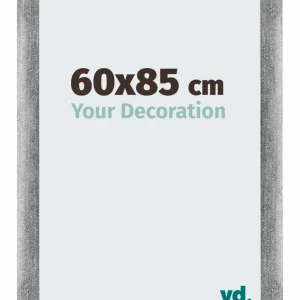 Bilderrahmen 60x85 cm - Grau Gewischt - MDF - Mura