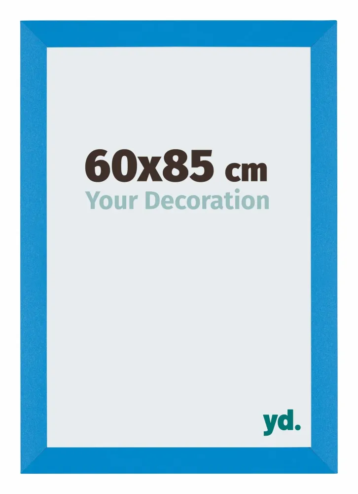Bilderrahmen 60x85 cm - Hellblau - MDF - Mura