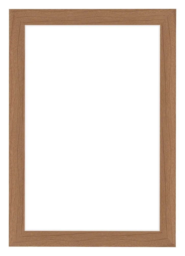 Bilderrahmen 60x85 cm - Nussbaum Hell - MDF - Como