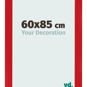 Bilderrahmen 60x85 cm - Rot - MDF - Pisa