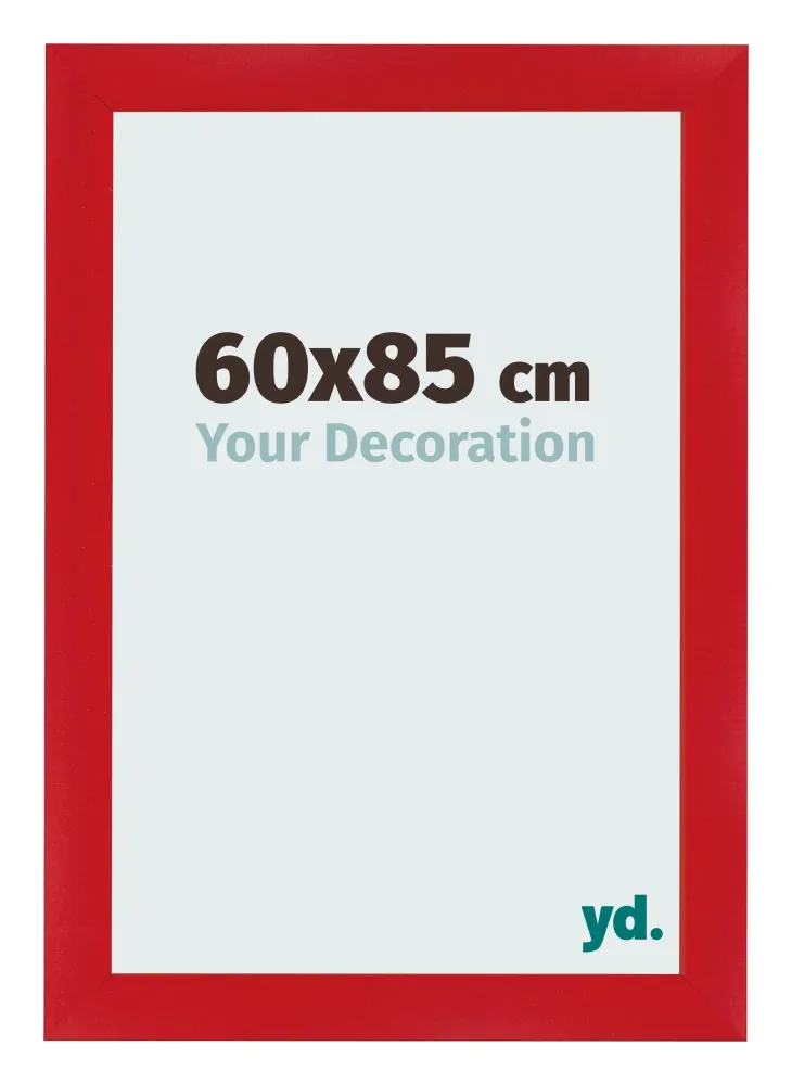 Bilderrahmen 60x85 cm - Rot - MDF - Pisa