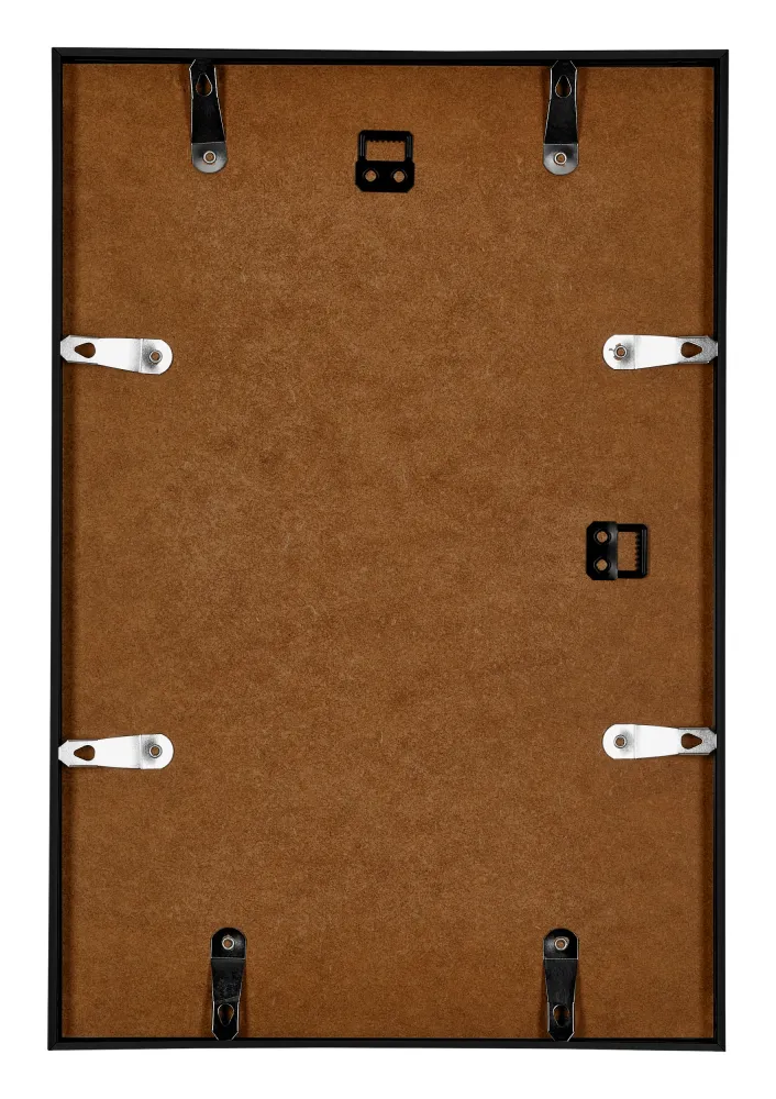 Bilderrahmen 60x85 cm - Schwarz Matt - Aluminium - Kent