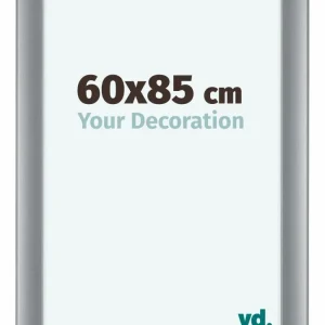 Bilderrahmen 60x85 cm - Silber Matt - MDF - Como