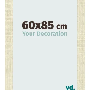 Bilderrahmen 60x85 cm - Sonoma Eiche - MDF - Pisa