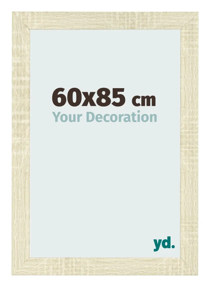 Bilderrahmen 60x85 cm - Sonoma Eiche - MDF - Pisa