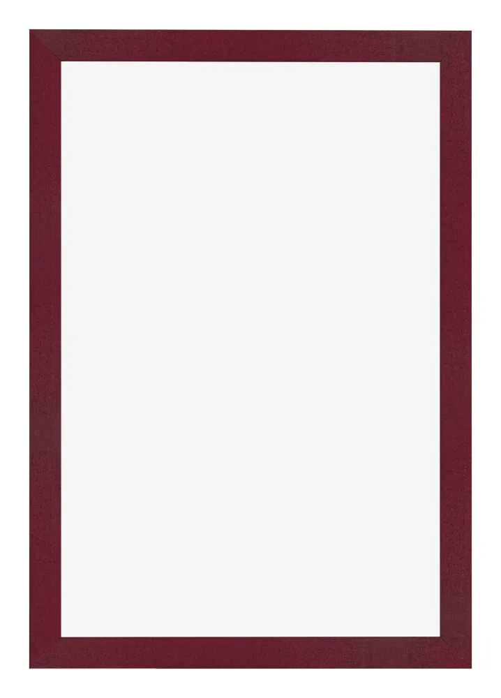 Bilderrahmen 60x85 cm - Weinrot Gewischt - MDF - Bologna