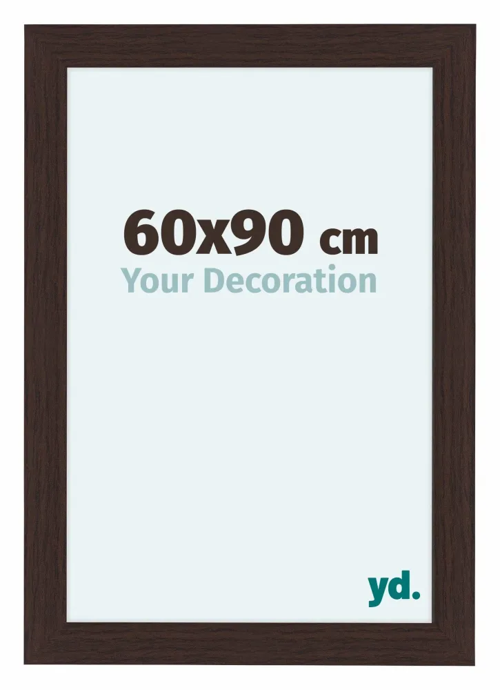 Bilderrahmen 60x90 cm - Eiche Dunkel - MDF - Como