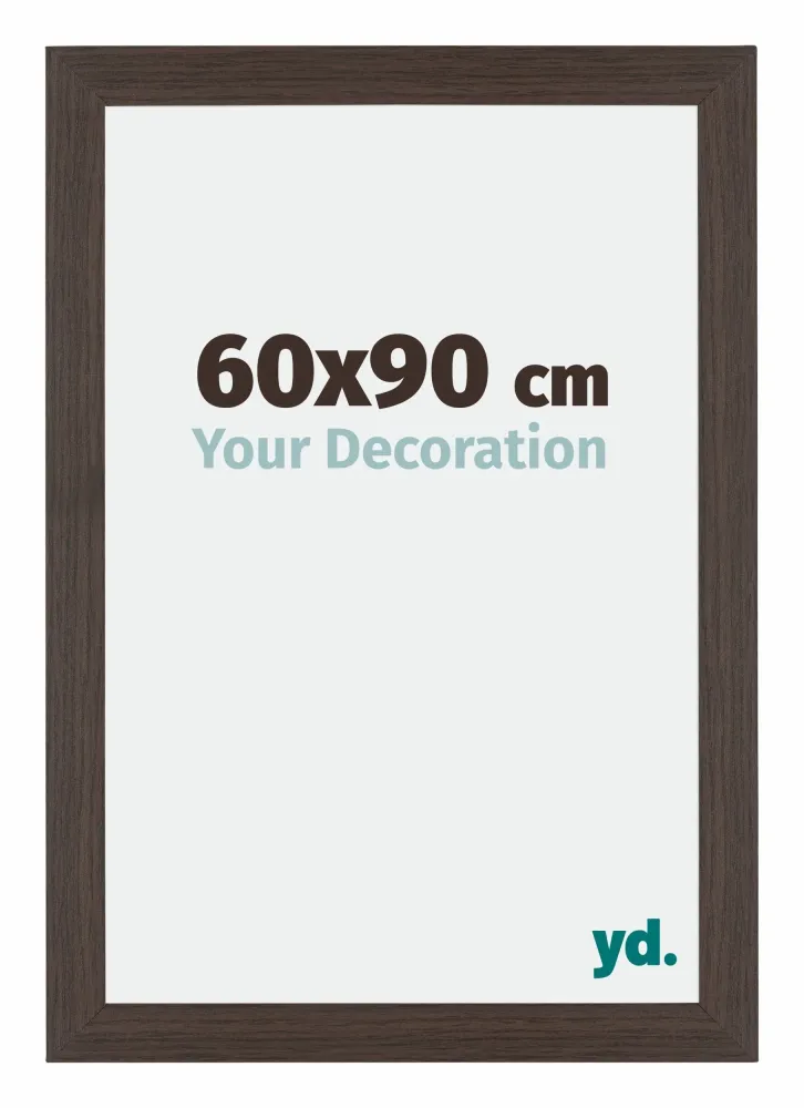 Bilderrahmen 60x90 cm - Eiche Dunkel - MDF - Mura