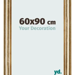 Bilderrahmen 60x90 cm - Gold Antik - MDF - Lazio