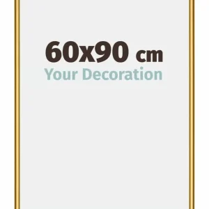 Bilderrahmen 60x90 cm - Goldglanz - Aluminium - New York