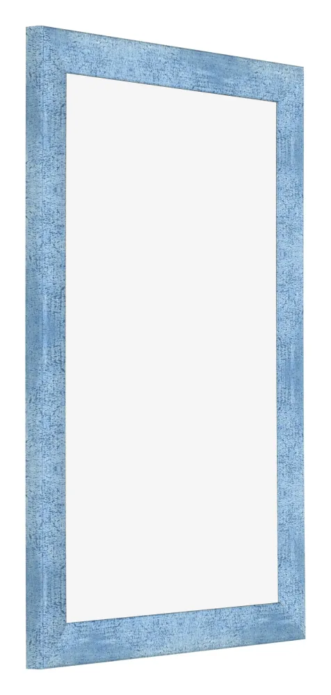 Bilderrahmen 60x90 cm - Hellblau Gewischt - MDF - Pisa