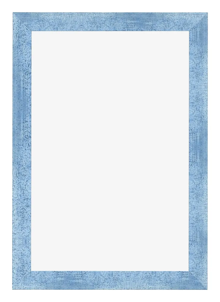 Bilderrahmen 60x90 cm - Hellblau Gewischt - MDF - Pisa