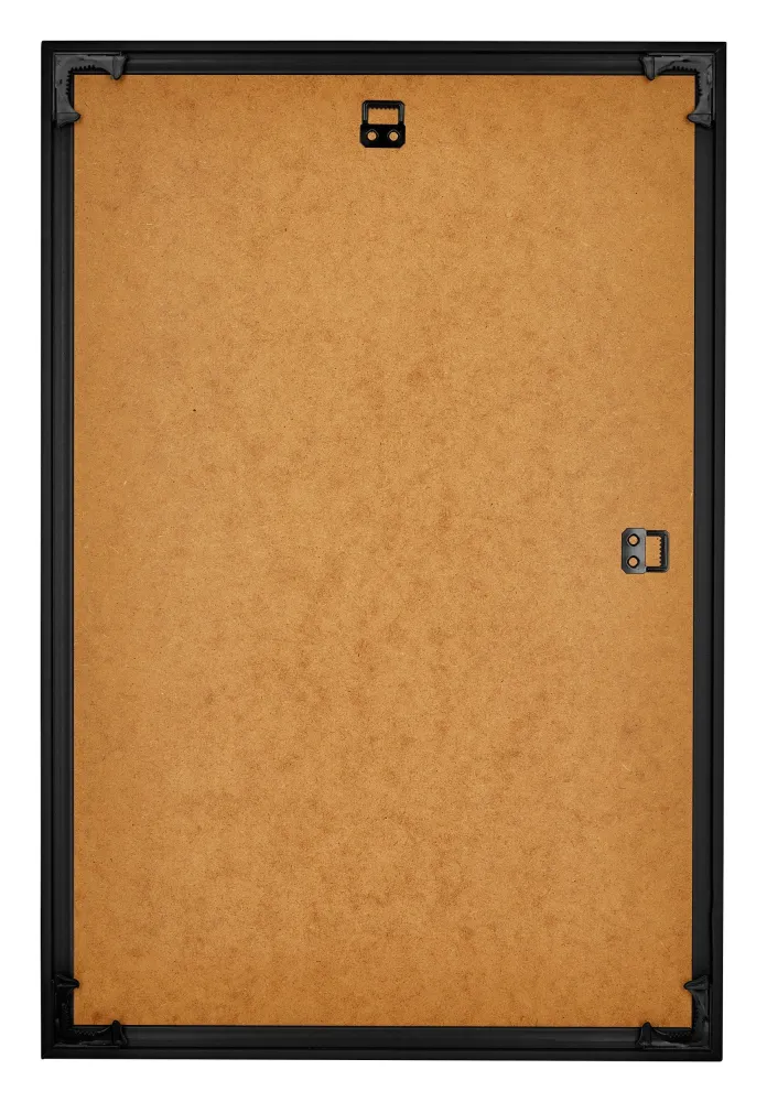 Bilderrahmen 60x90 cm - Schwarz Matt - Kunststoff - Bordeaux