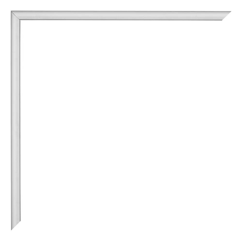 Bilderrahmen 60x90 cm - Silber Matt - Aluminium - Kent