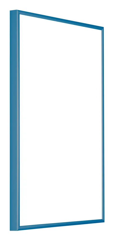 Bilderrahmen 60x90 cm - Stahl Blau - Aluminium - Kent