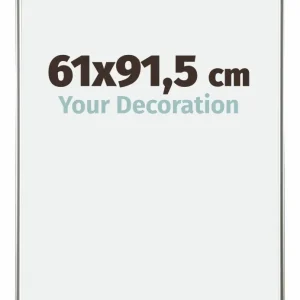 Bilderrahmen 61x91,5 cm - Champagner - Kunststoff - Evry