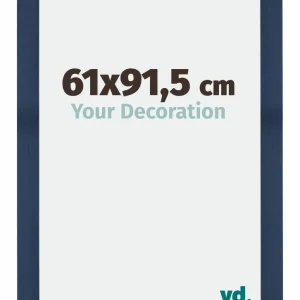 Bilderrahmen 61x91,5 cm - Dunkelblau Gewischt - MDF - Mura
