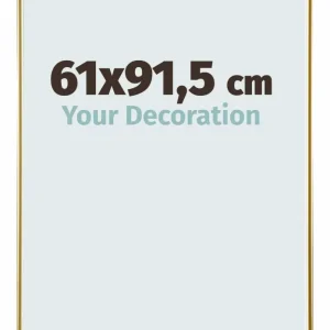 Bilderrahmen 61x91,5 cm - Gold - Kunststoff - Evry