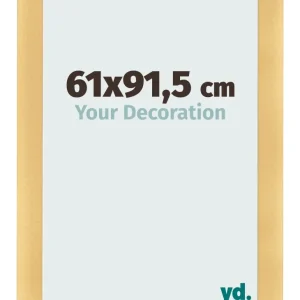 Bilderrahmen 61x91,5 cm - Gold Matt - MDF - Pisa