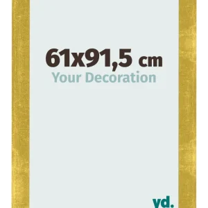 Bilderrahmen 61x91,5 cm - Gold Vintage - MDF - Pisa
