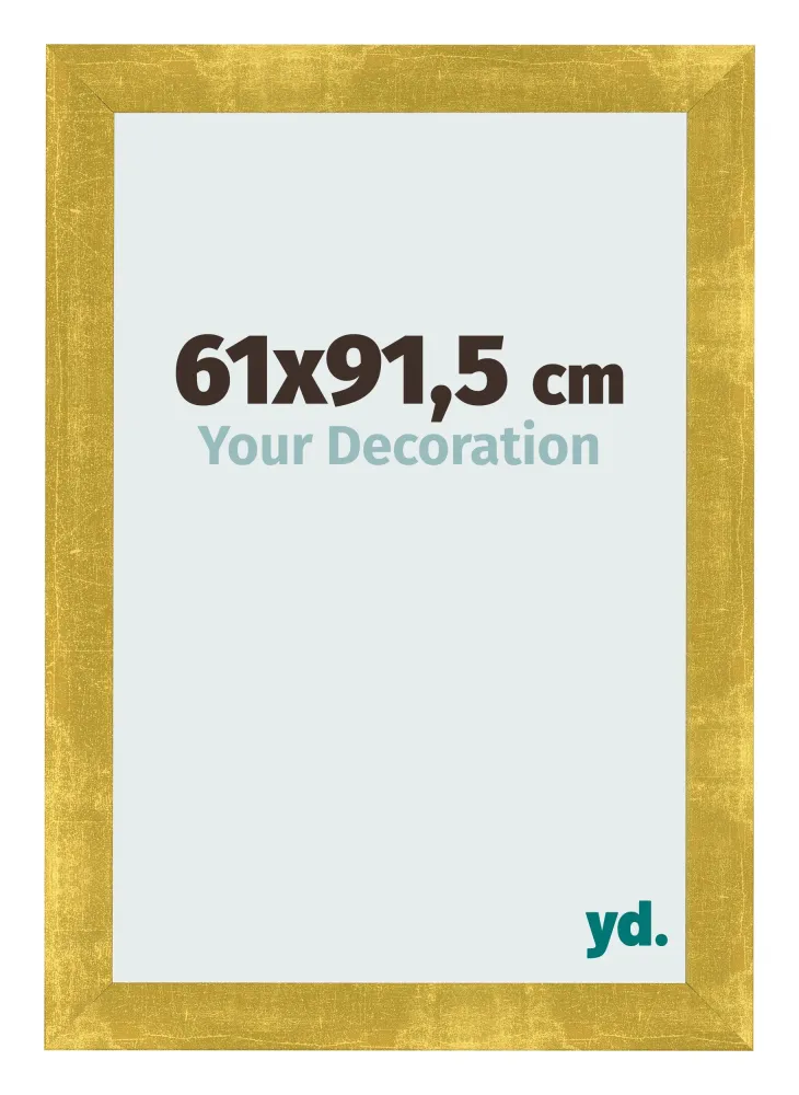 Bilderrahmen 61x91,5 cm - Gold Vintage - MDF - Pisa