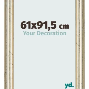 Bilderrahmen 61x91,5 cm - Metallglanz - MDF - Lazio