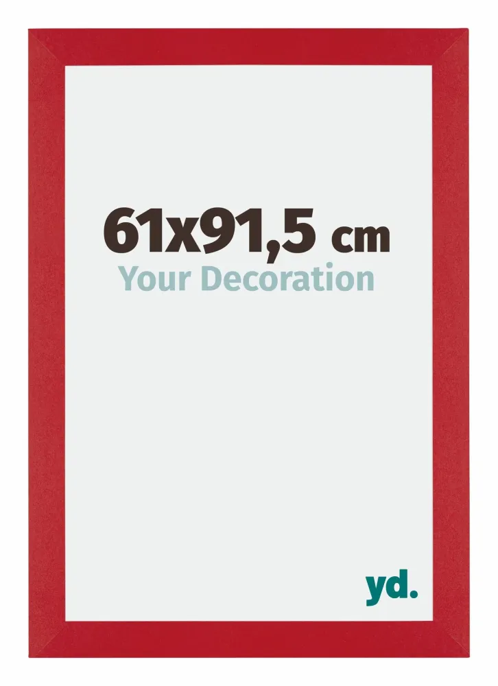 Bilderrahmen 61x91,5 cm - Rot - MDF - Mura