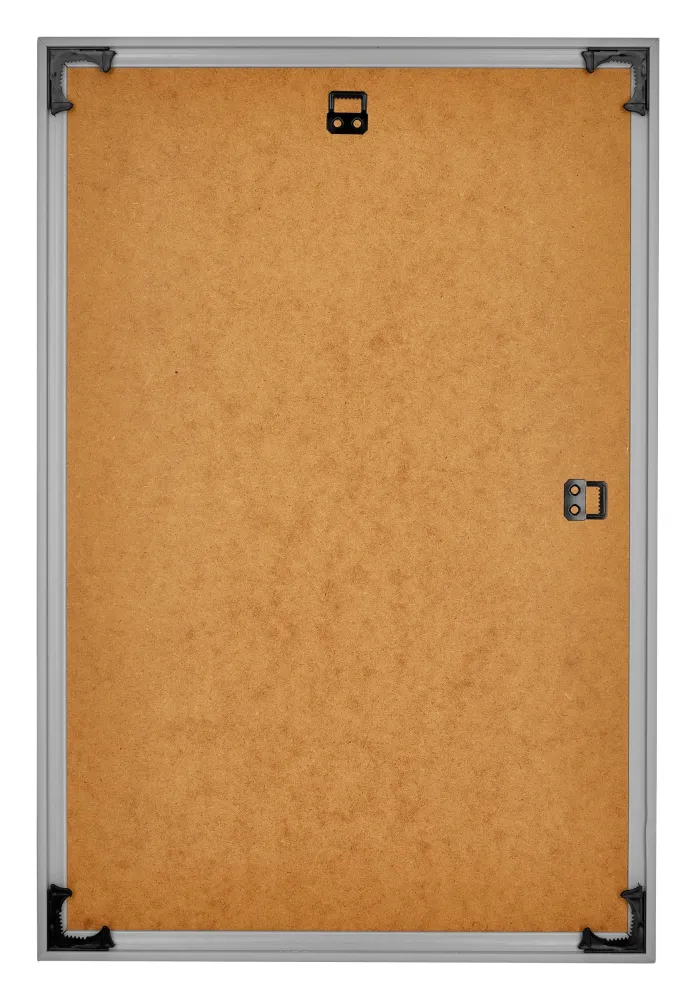 Bilderrahmen 61x91,5 cm - Silber Hochglanz - Kunststoff - Evry