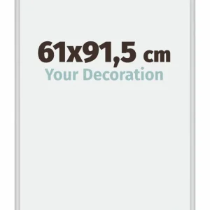 Bilderrahmen 61x91,5 cm - Silber Matt - Aluminium - Miami