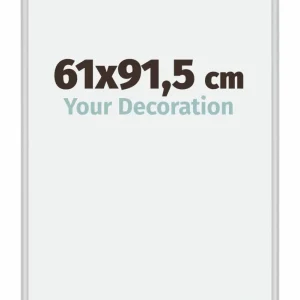 Bilderrahmen 61x91,5 cm - Silber Matt - Aluminium - New York - Aluminium - New York