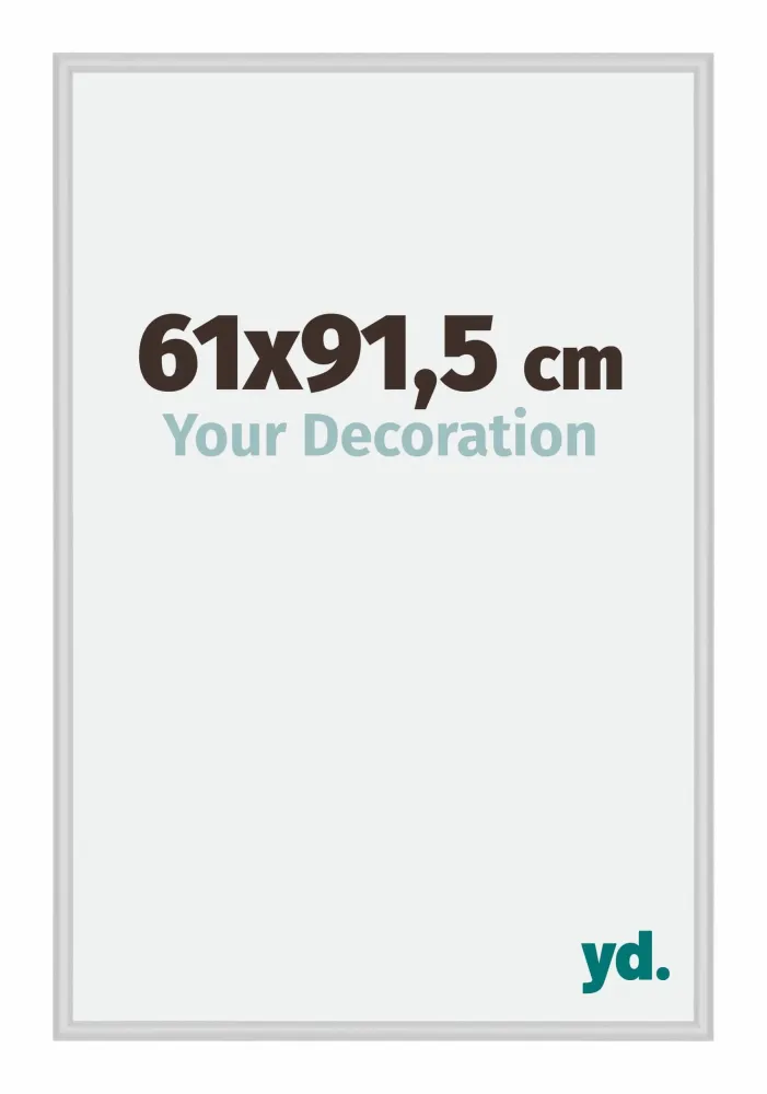 Bilderrahmen 61x91,5 cm - Silber Matt - Aluminium - New York - Aluminium - New York